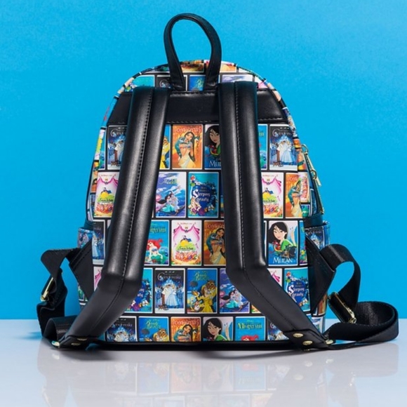 Loungefly Bags Loungefly Disney Princess Vhs Tapes Backpack Poshmark